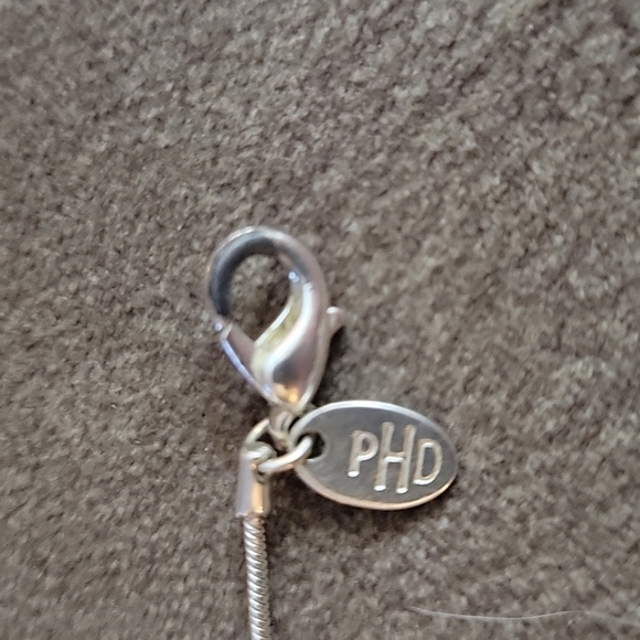 Vtg PHD Minimalist Geometric Square Chain Necklace Earrings Set - Picture 8 of 8